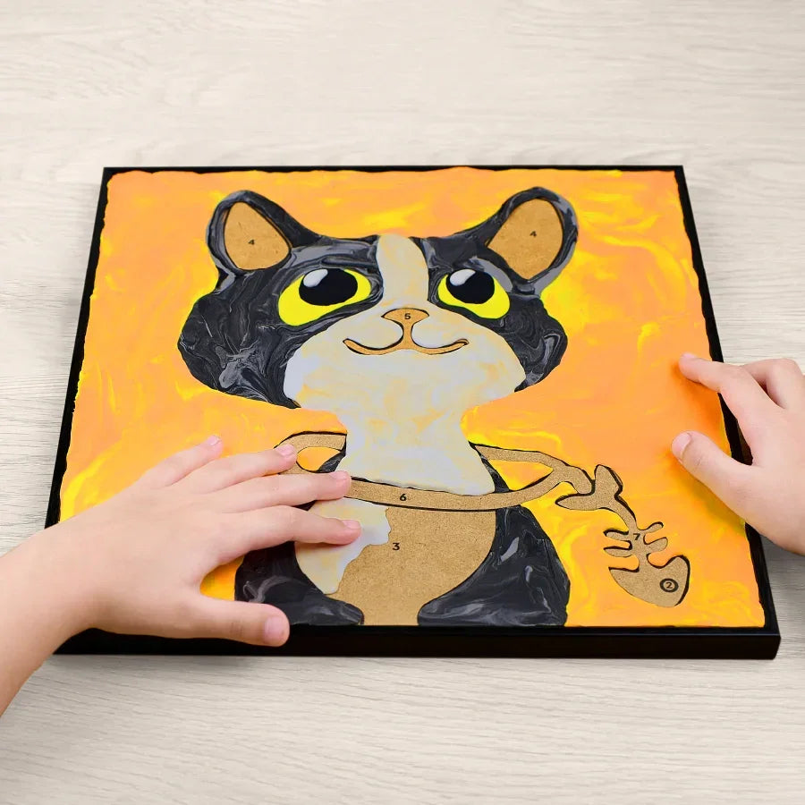 Paint by numbers – OKTO Clay