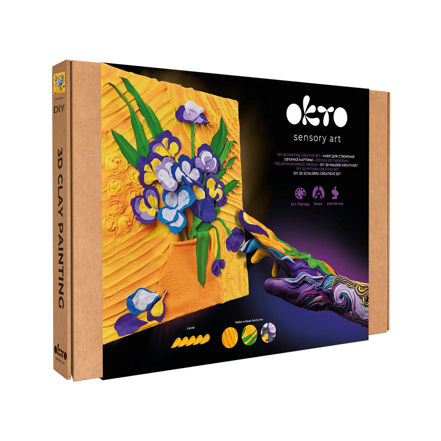 3D PICTURES Famous Masterpieces DIY set Irises, photo 2