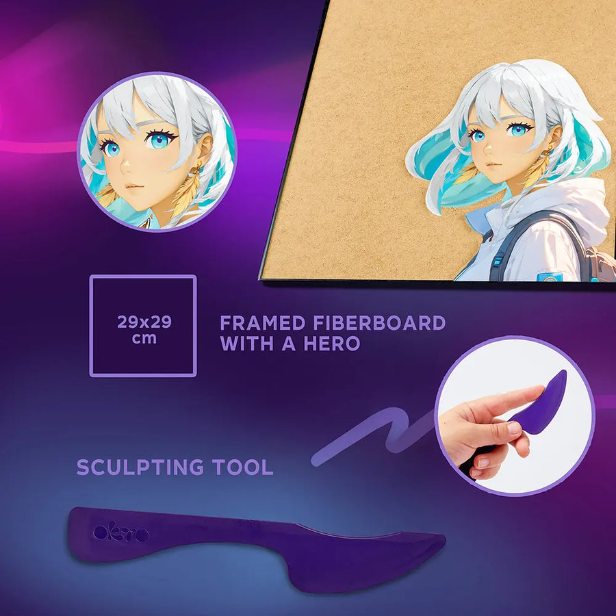 DIY 3D Painting set MANGA Air, photo 4