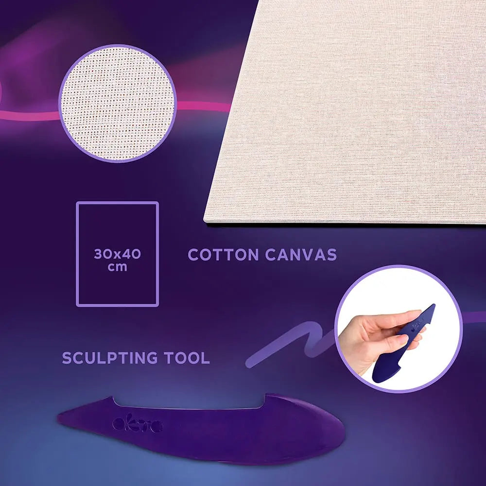 3D PICTURES Famous Masterpieces DIY 3D painting creative set ”Sunflowers” 11.8" x 15.7" inch