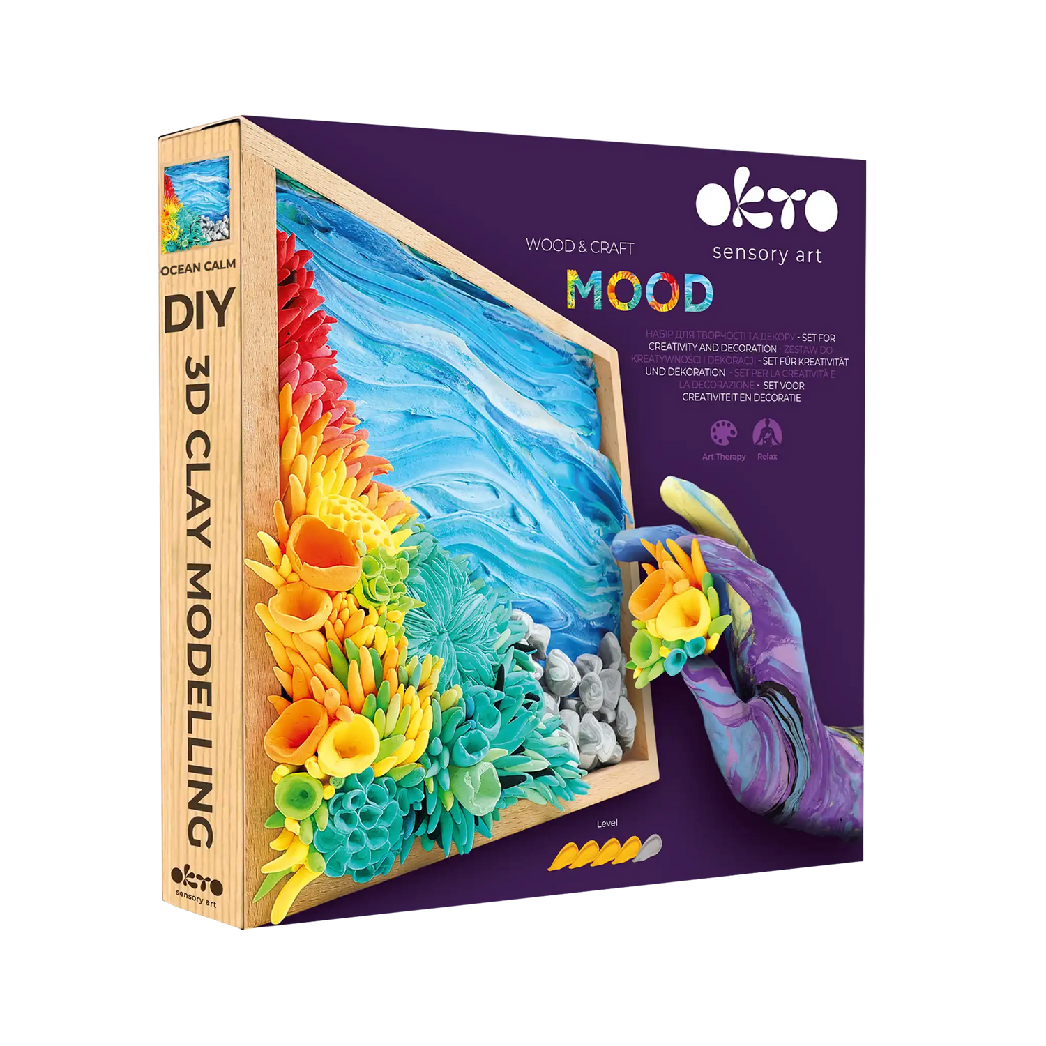 set Wood&Craft DIY "Mood" Ocean Calm