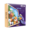 set Wood&Craft DIY Mood TM OKTO Joy 8.3" x 8.3" inch