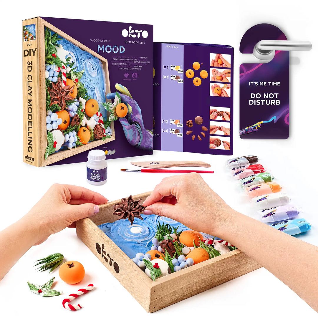 set Wood&Craft DIY "Mood" Joy