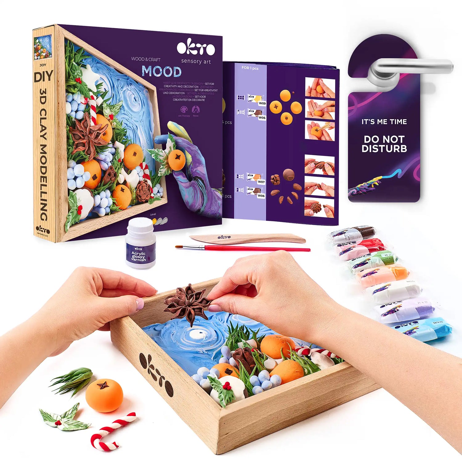set Wood&Craft DIY "Mood" Joy
