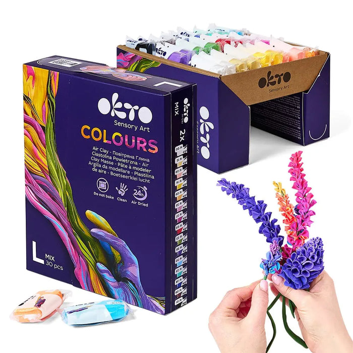 COLOURS L. Air clay compound PALLETE