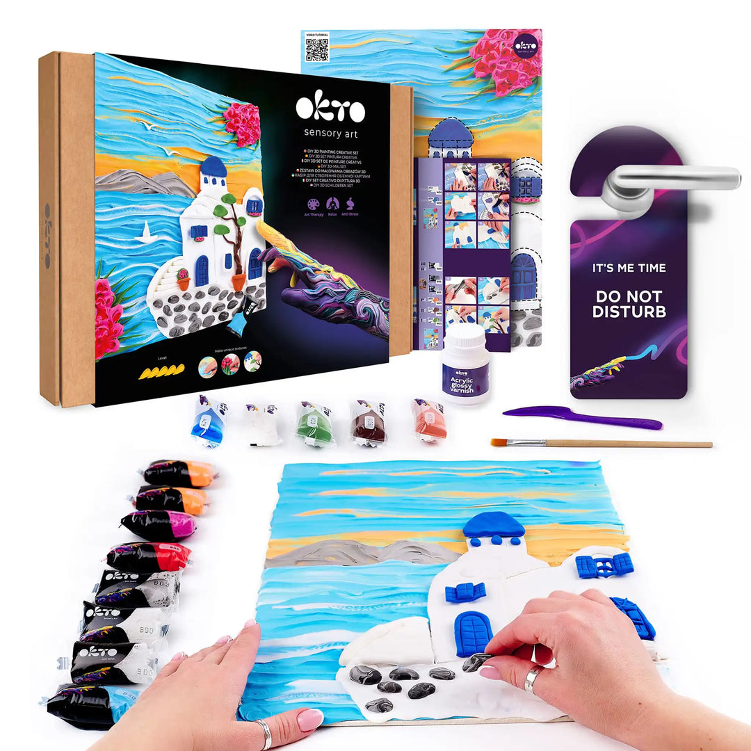 3D PICTURES TRAVEL DIY #Santorini Greece