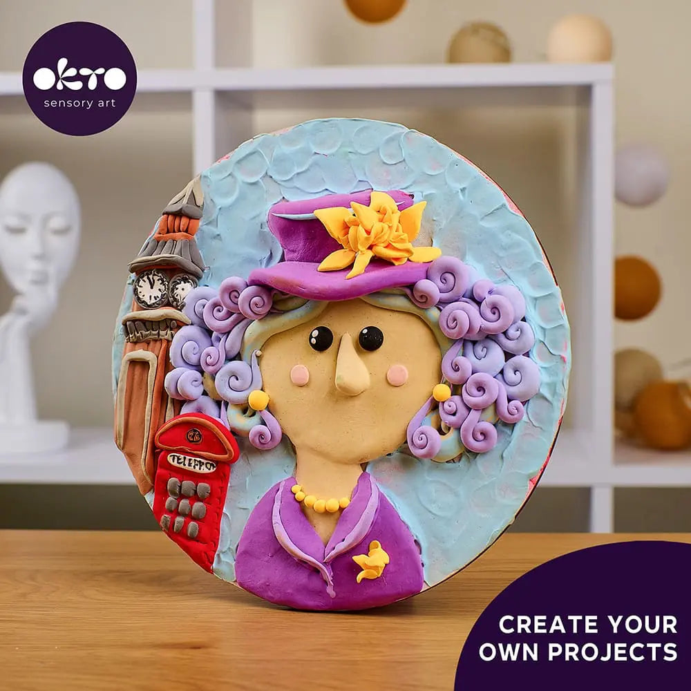 ART SUPPLIES  Round base D160 mm (mini easel holder is included)