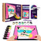 Coloring with clay set by numbers LAMA