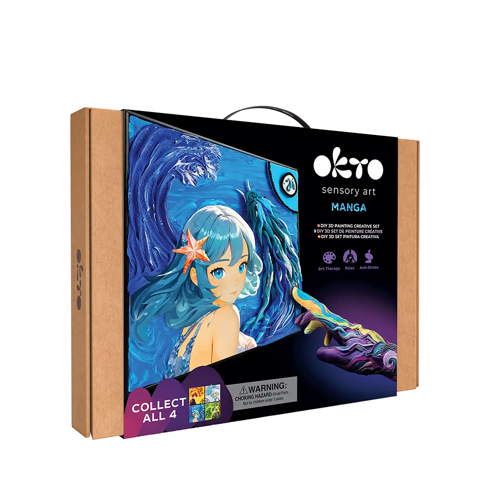 DIY 3D Painting set "MANGA" Water