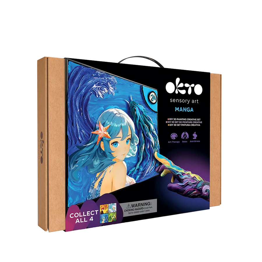 DIY 3D Painting set MANGA Water, photo 4