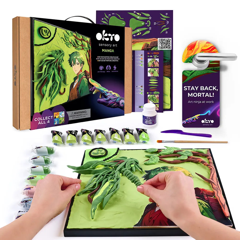 DIY 3D Painting set "MANGA" Earth