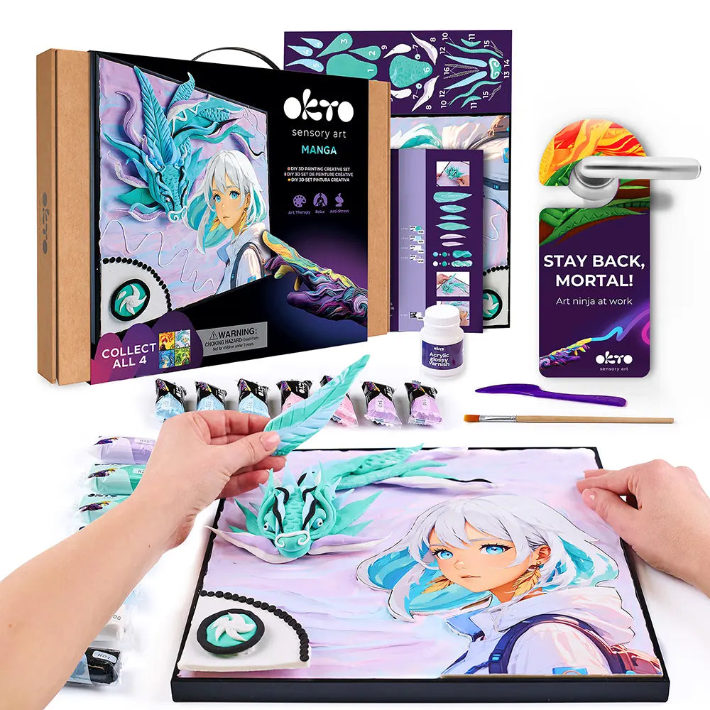 DIY 3D Painting set "MANGA" Air