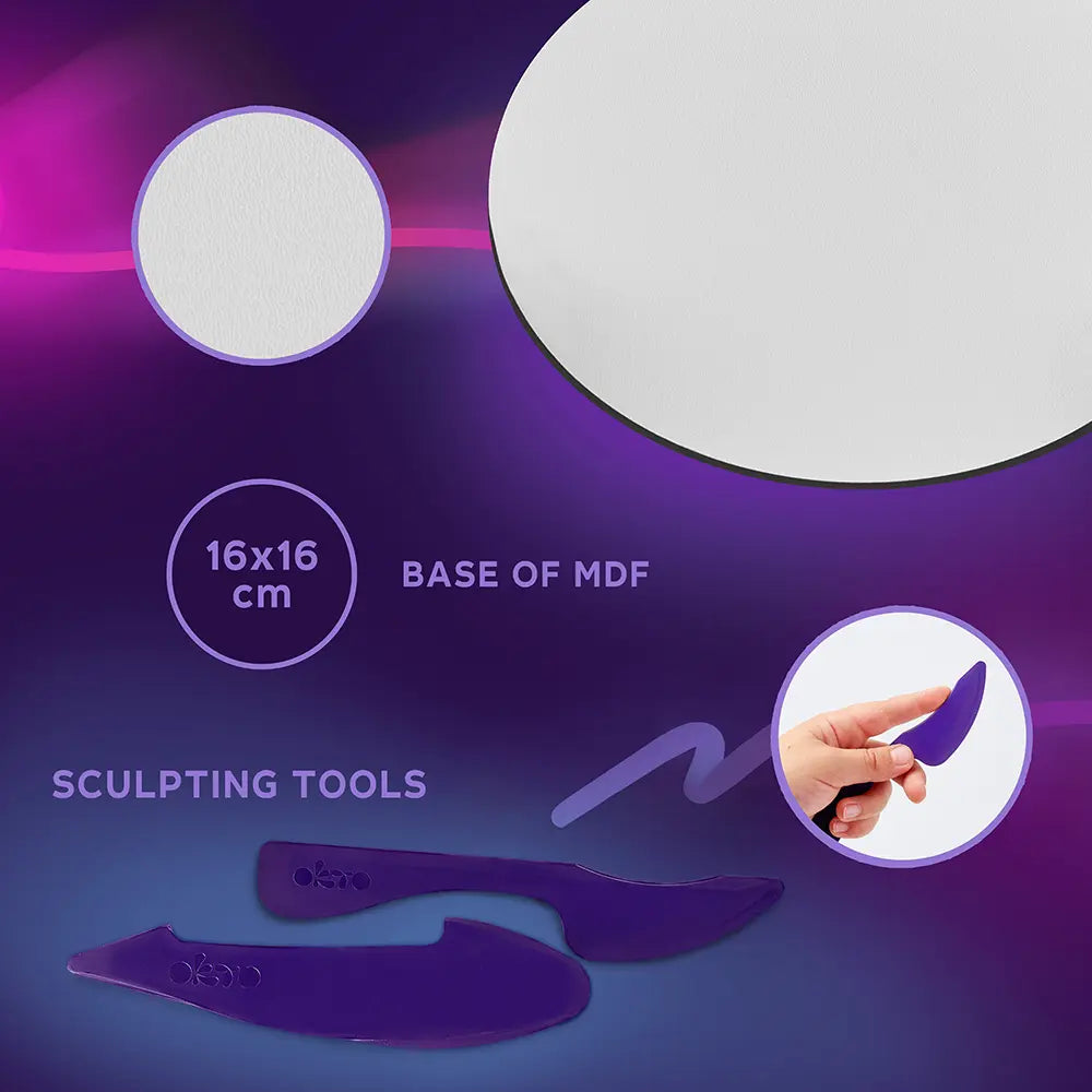 3D Creative Kit "Nature" - Сockatoo 8.3" x 8.3" inch