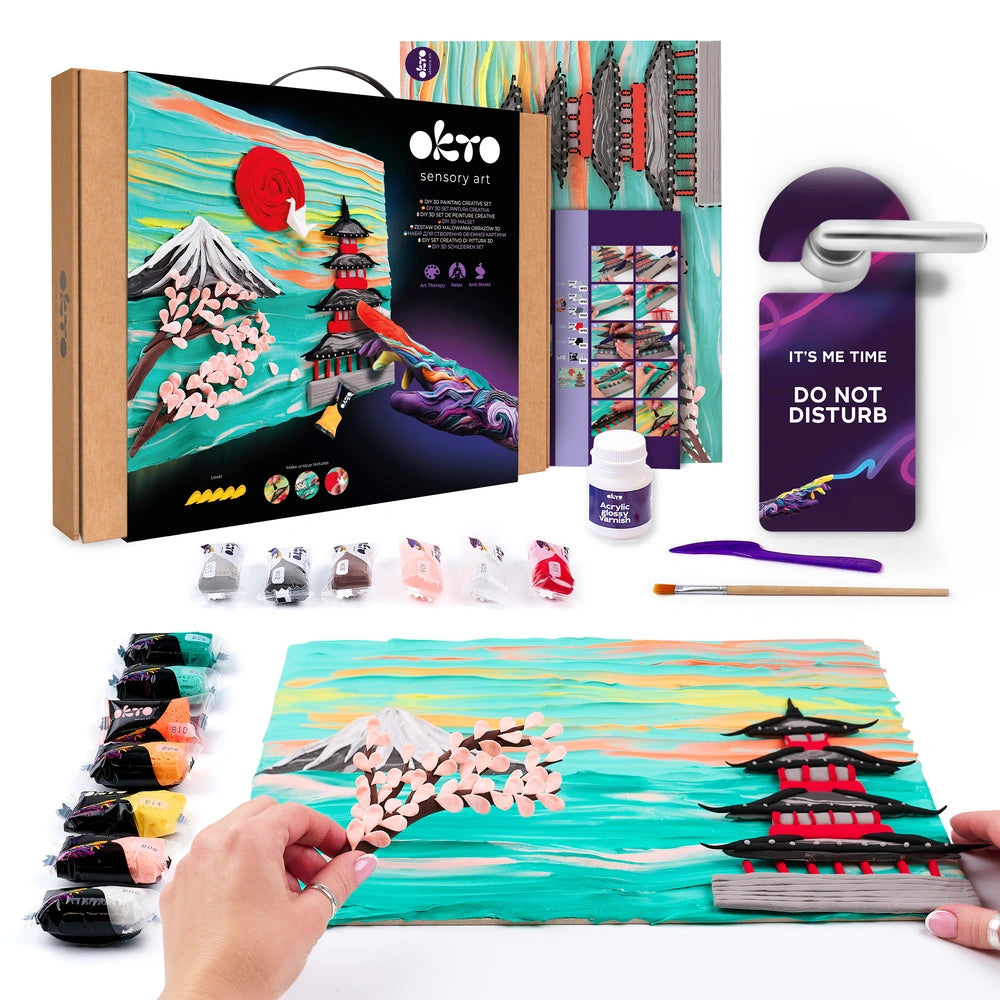 3D PICTURES TRAVEL DIY 3D Painting TM OKTO 