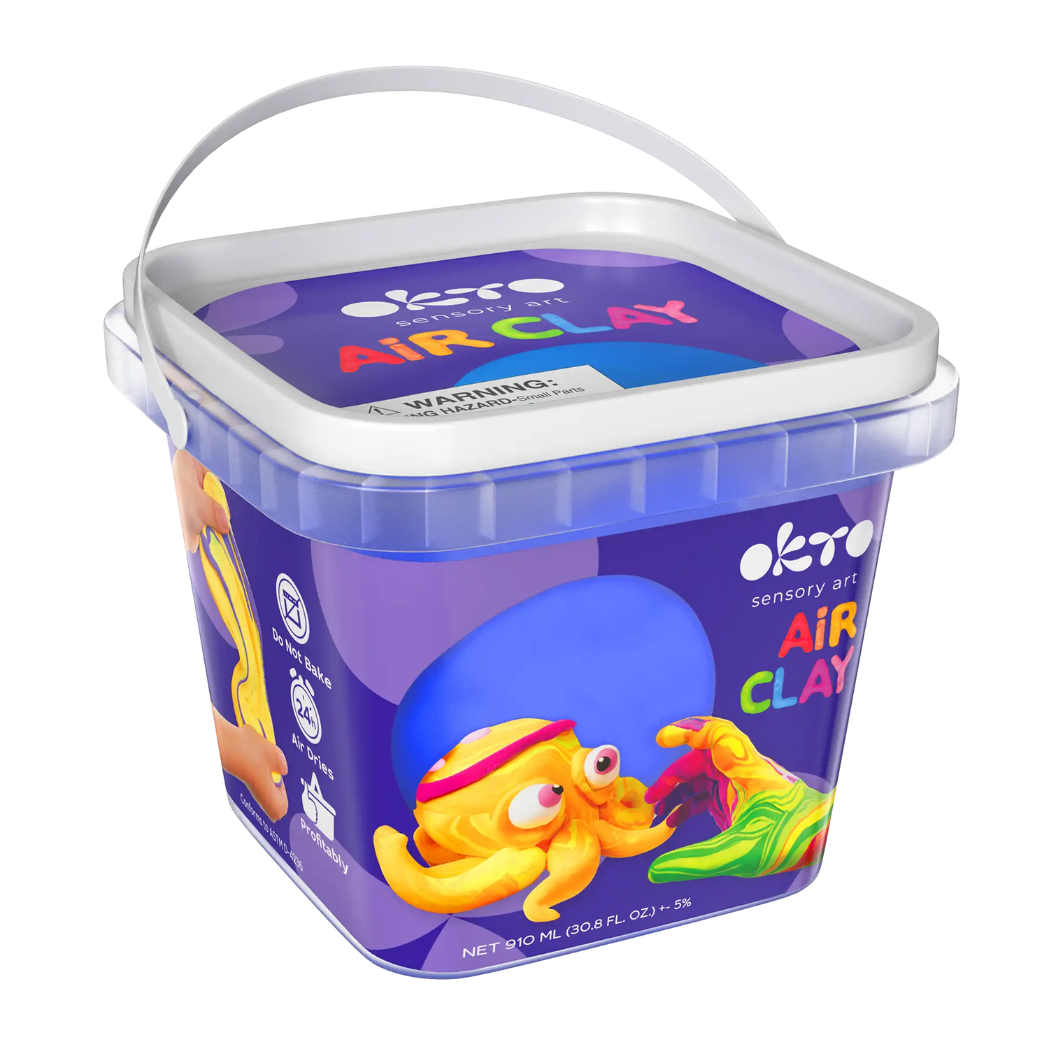 Air Dry Modeling Clay BLUE 900 ml