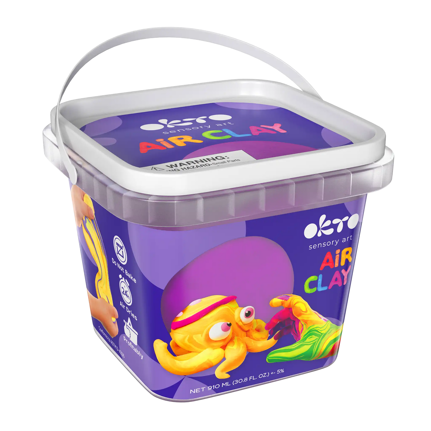 Air Dry Modeling Clay PURPLE 900 ml
