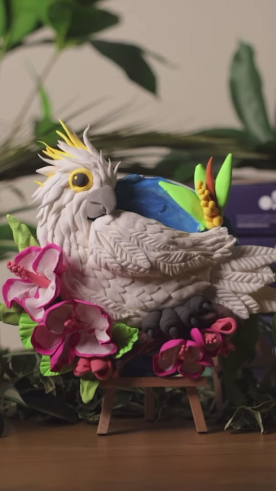 Kit creativo 3D "Naturaleza" - Cockatoo 8,3" x 8,3" pulgadas