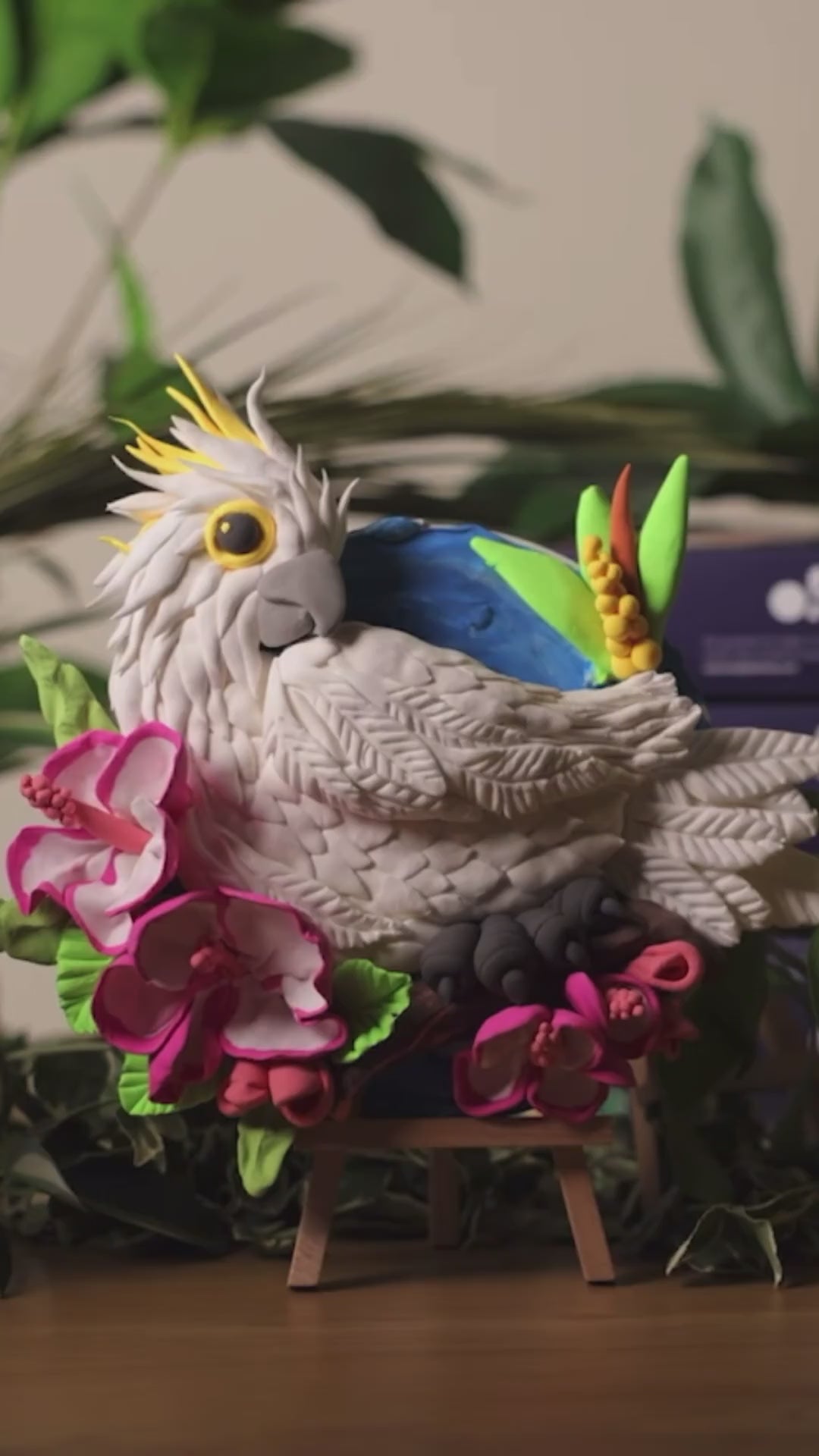 Kit creativo 3D "Naturaleza" - Cockatoo 8,3" x 8,3" pulgadas