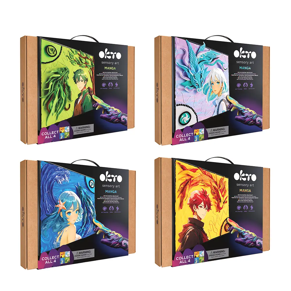 OKTO Sensory Art Manga: Gift the Magic of Anime and Creativity