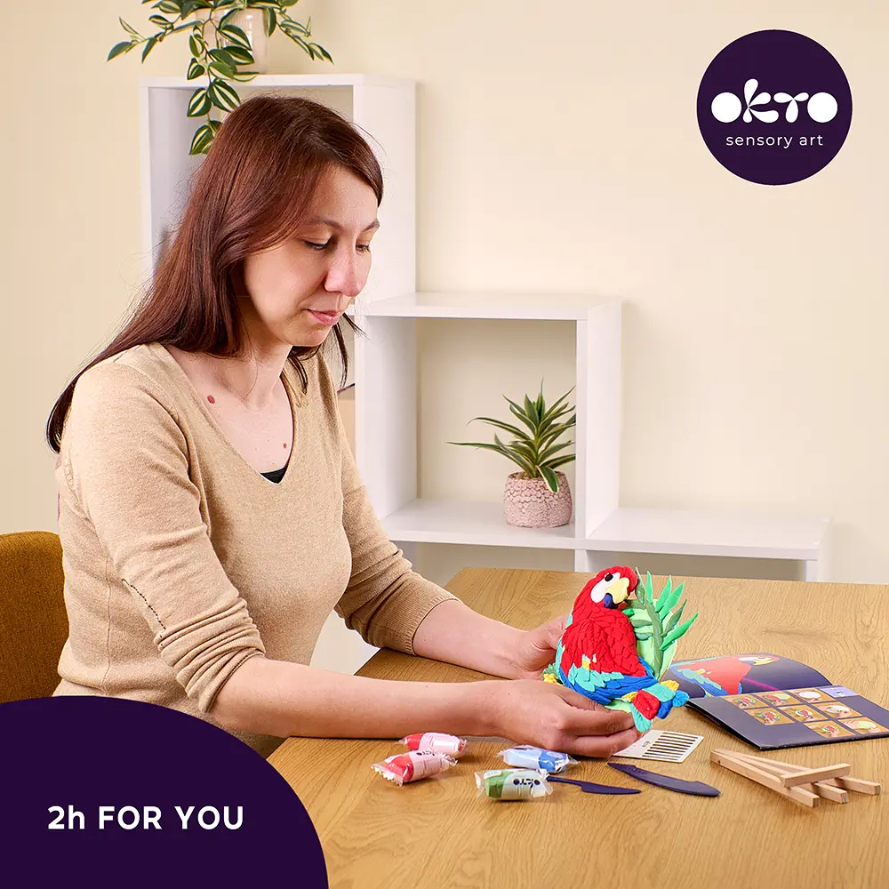 3D Creative Kit "Nature"– Macaw thumbnail 6