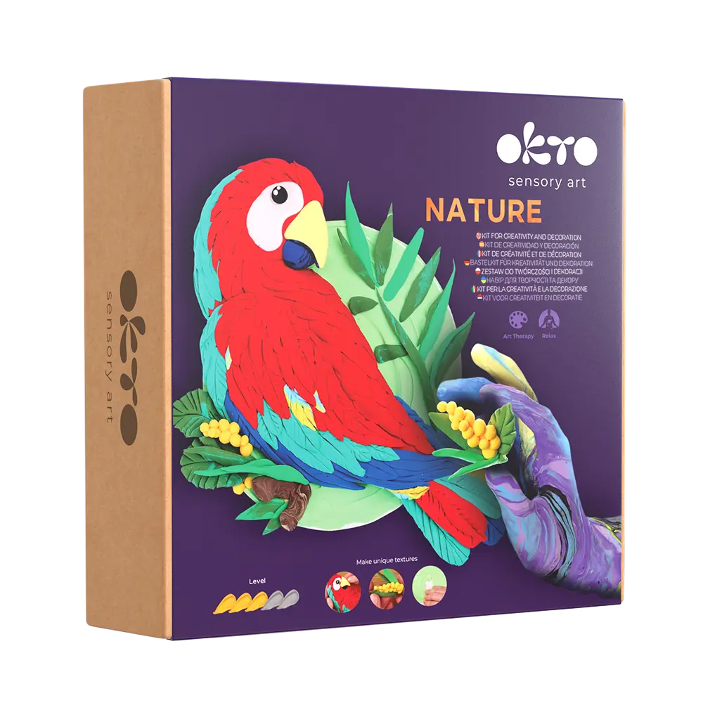 3D Creative Kit "Nature"– Macaw