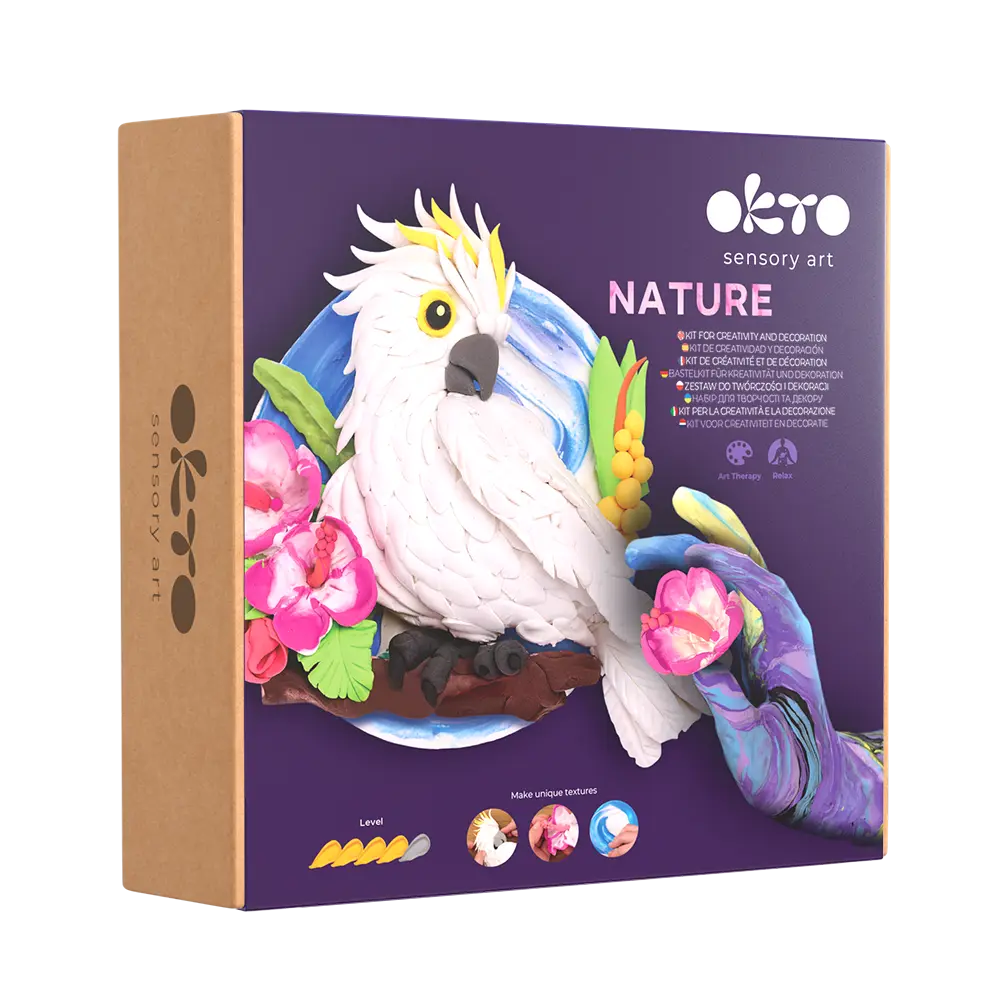 3D Creative Kit "Nature" - Сockatoo