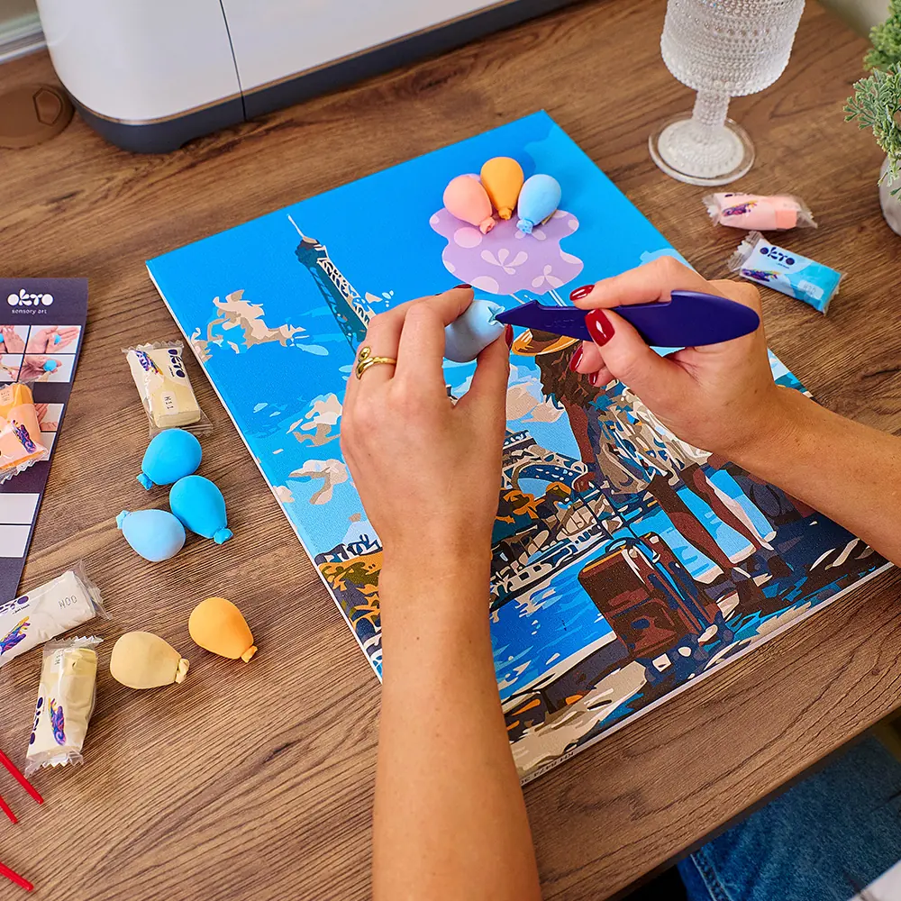 3D Paint by numbers OKTO & Ideyka “Greetings from Paris” thumbnail 7
