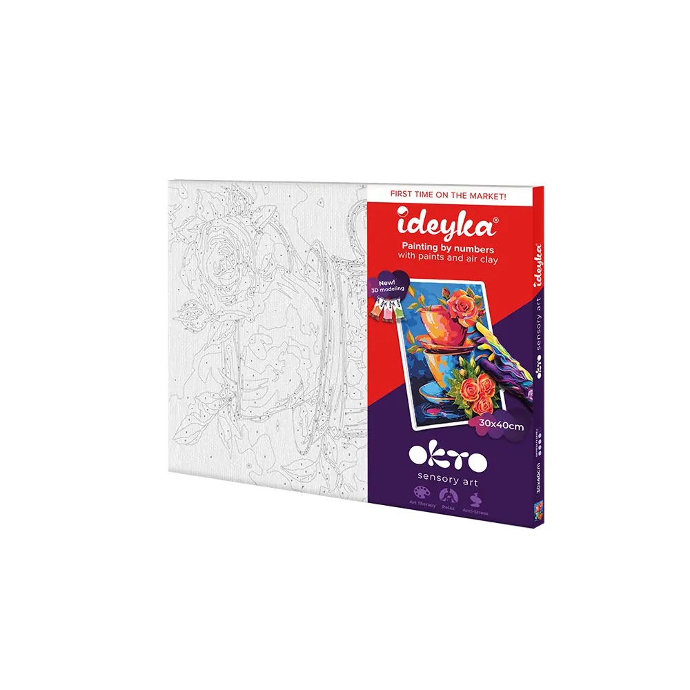 3D Paint by numbers OKTO & Ideyka “Tea party secret” thumbnail 9