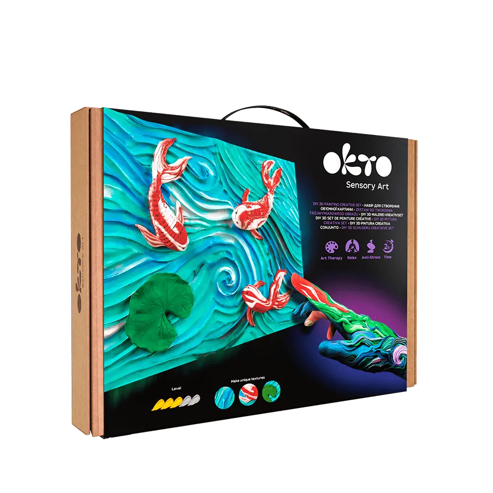 3D Painting “Koi Carp”