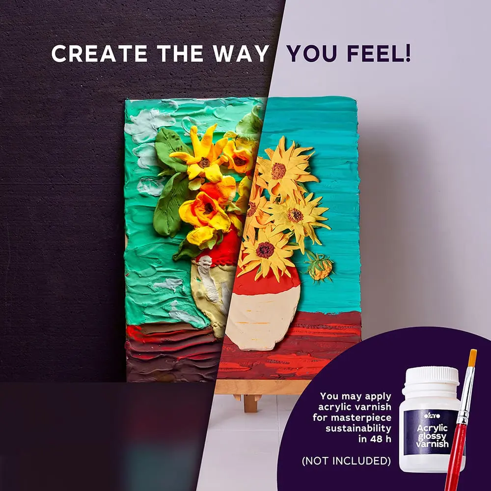 3D Painting "Sunflowers" thumbnail 7