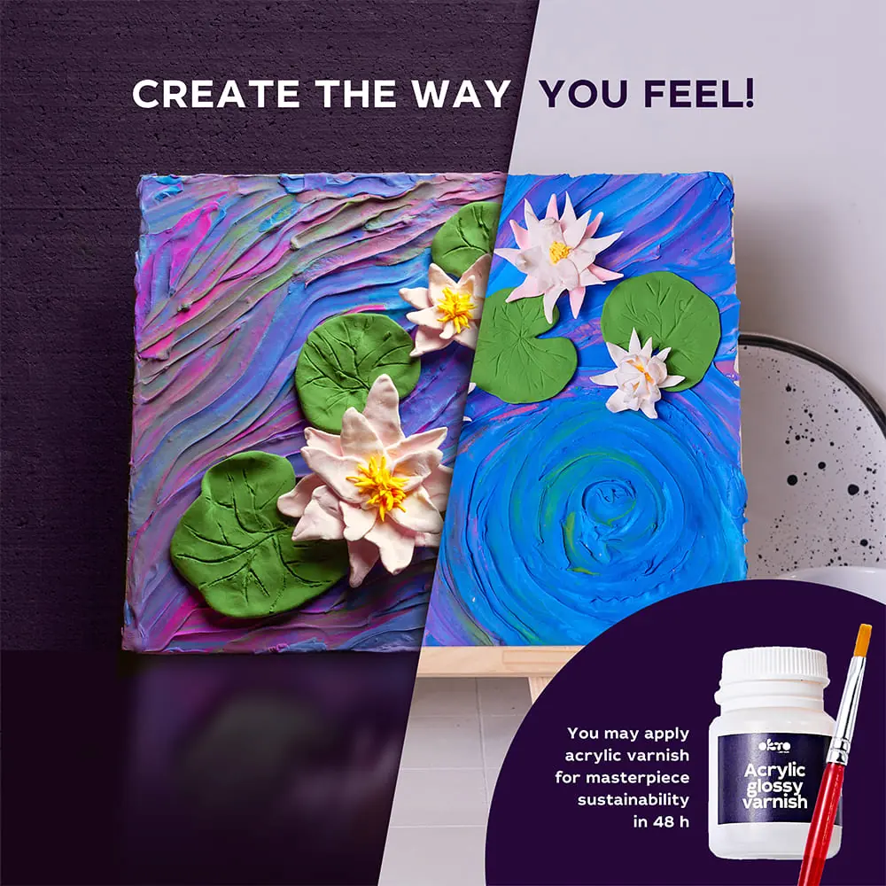 3D Painting “Water Lilies” thumbnail 7