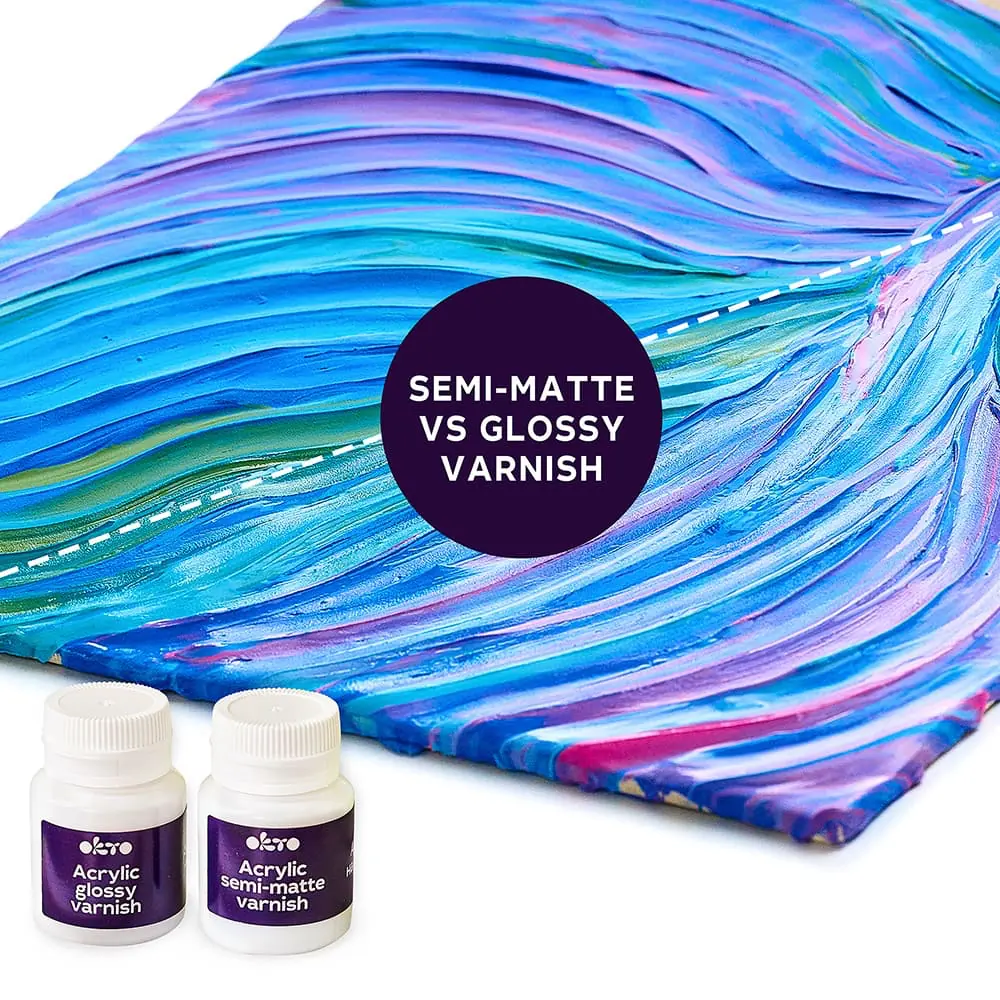 Acrylic glossy varnish + OKTO brush thumbnail 5