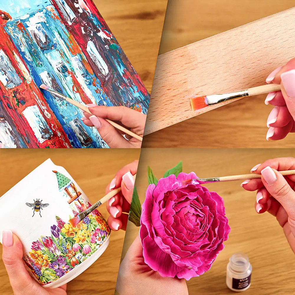 Acrylic glossy varnish + OKTO brush thumbnail 6