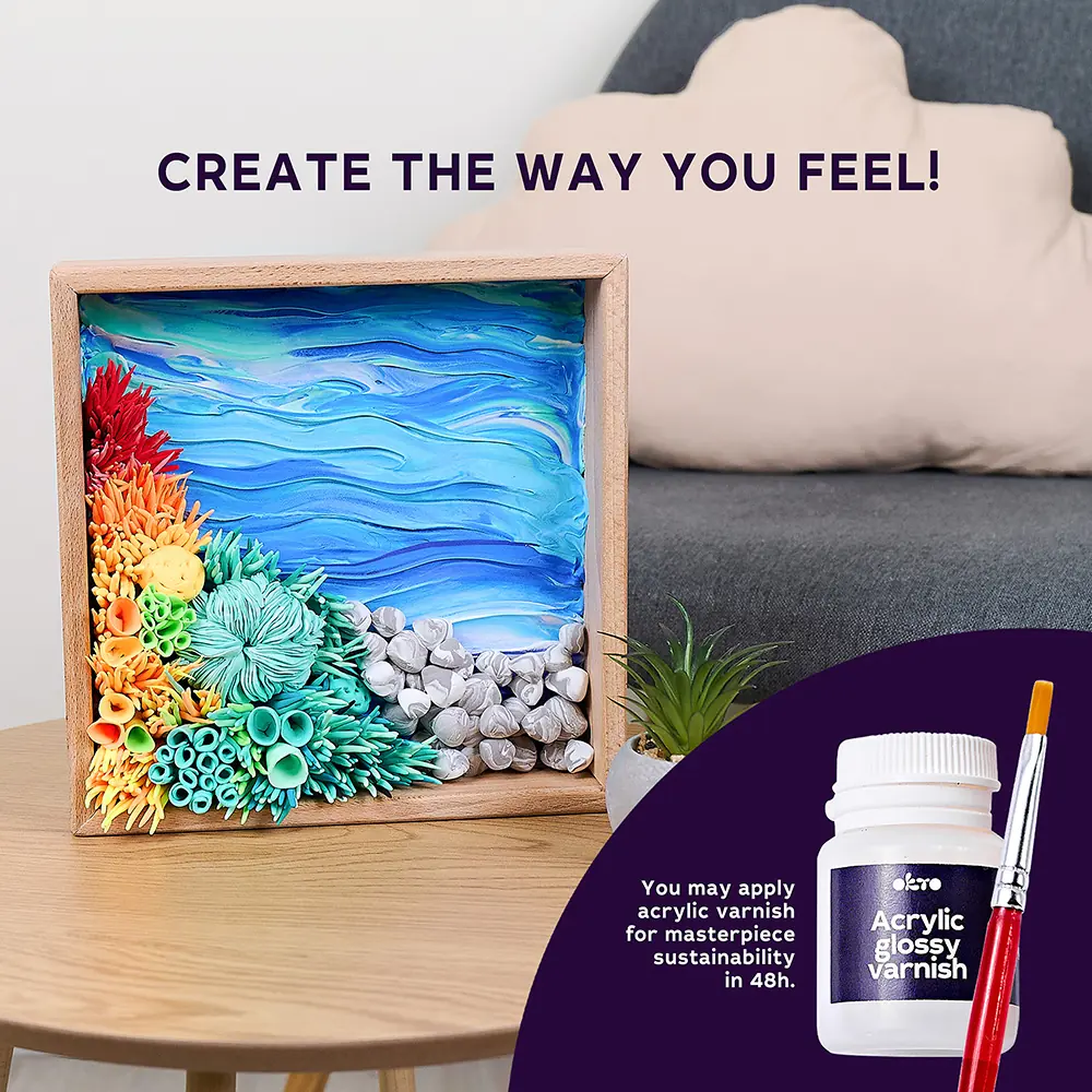 Air Clay set “Calmness of the ocean” thumbnail 7