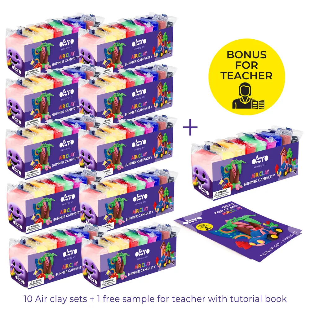 Air Clay set for school "Universe"