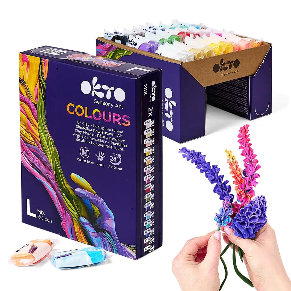 OKTO Colors Air Clay mix (L - size)