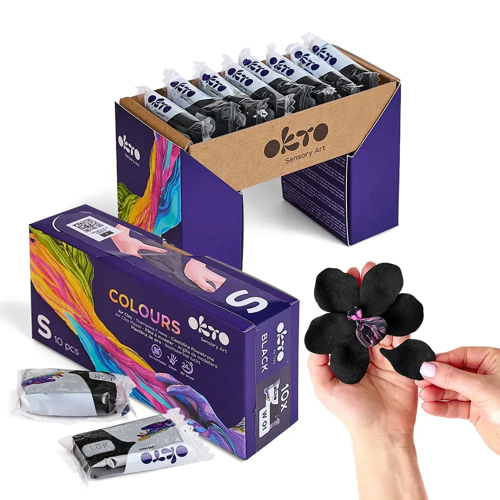 OKTO Colours Air Clay black (S - size)