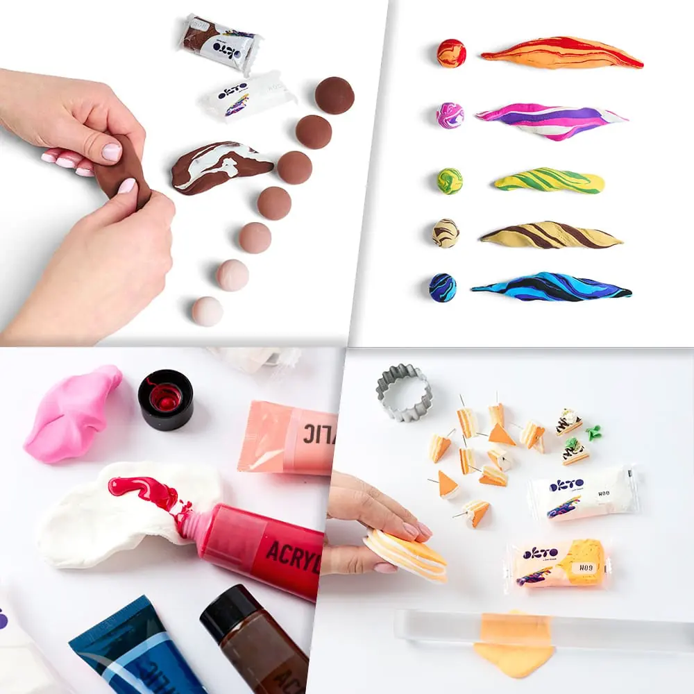 OKTO Colours Air Clay chocolate (S - size) thumbnail 6
