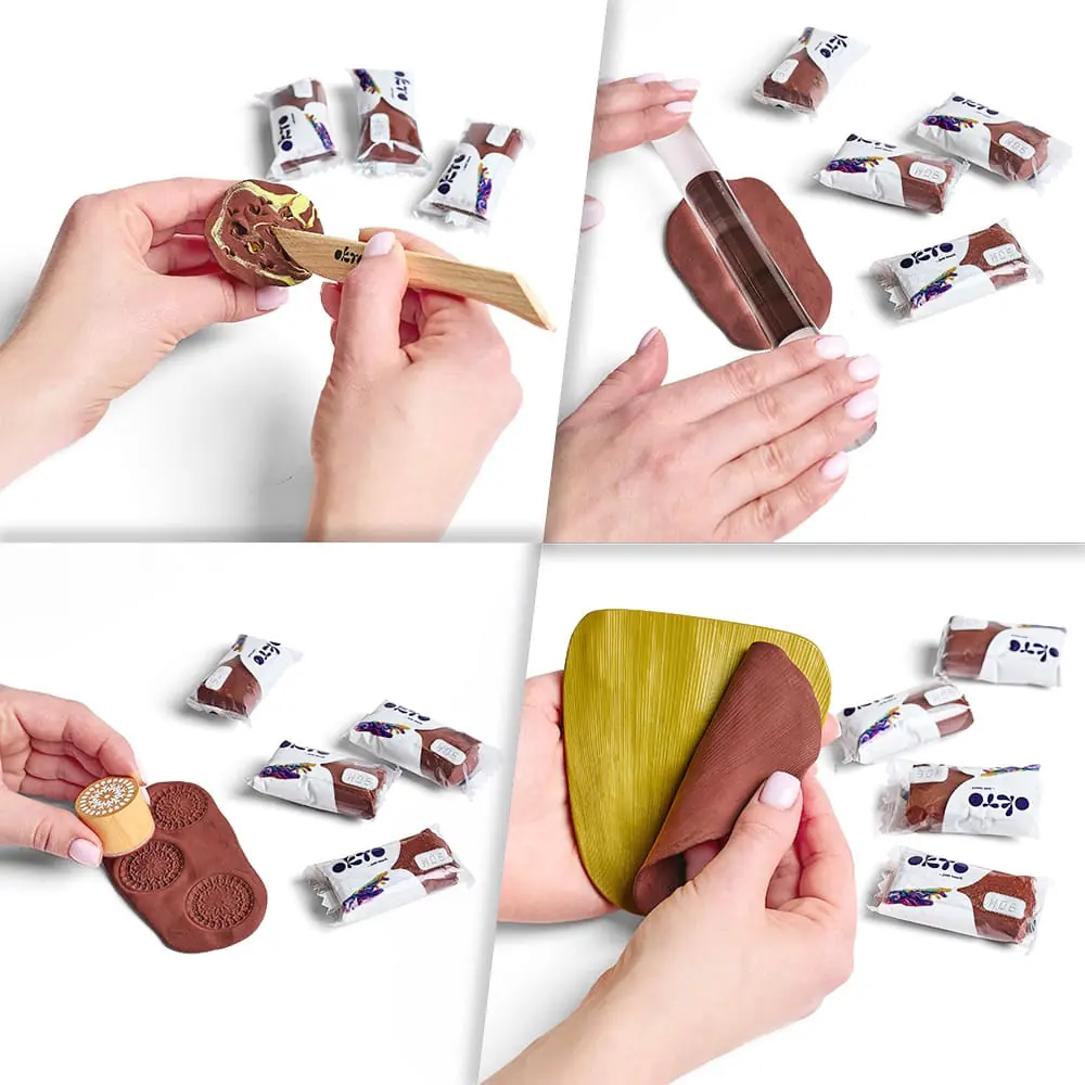 OKTO Colours Air Clay chocolate (S - size) thumbnail 7