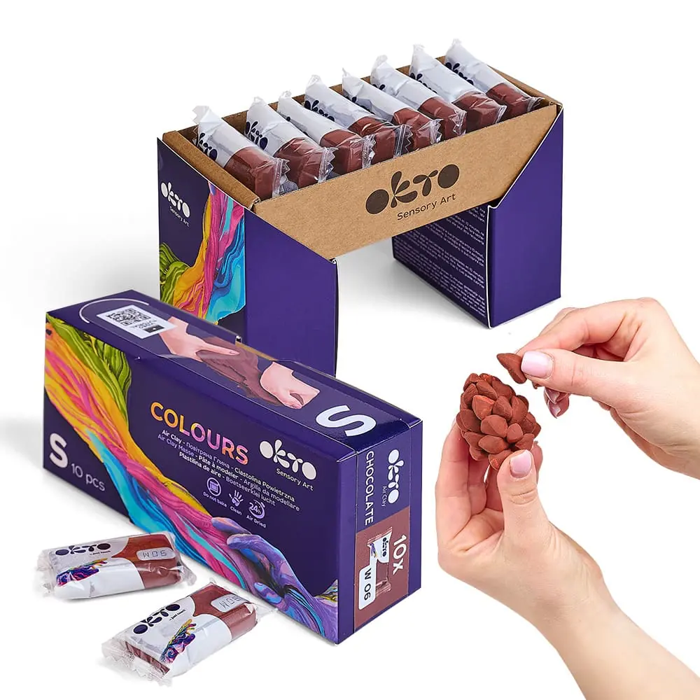 OKTO Colours Air Clay chocolate (S - size)