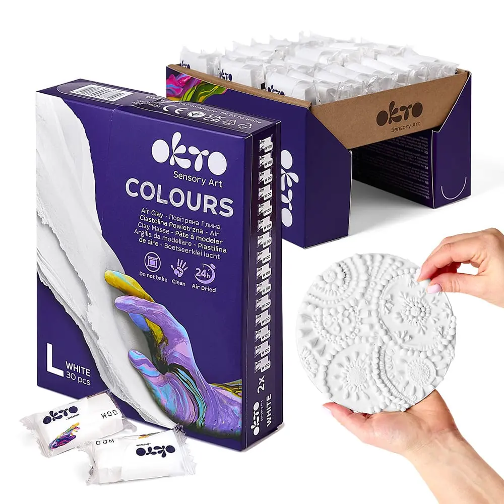 OKTO Colours Air Clay white (L - size)
