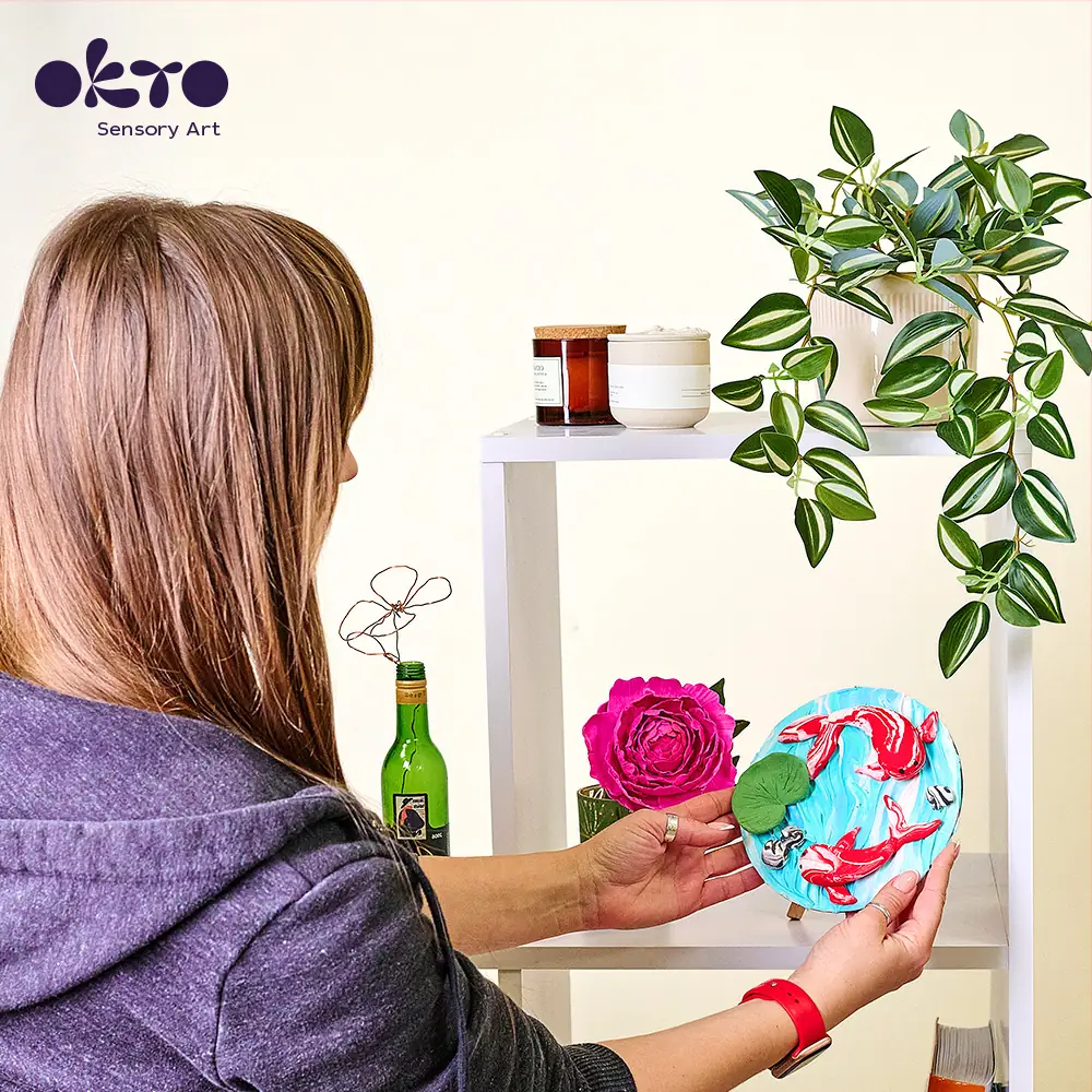 OKTO Colours Air Clay purple (S - size) - View 2