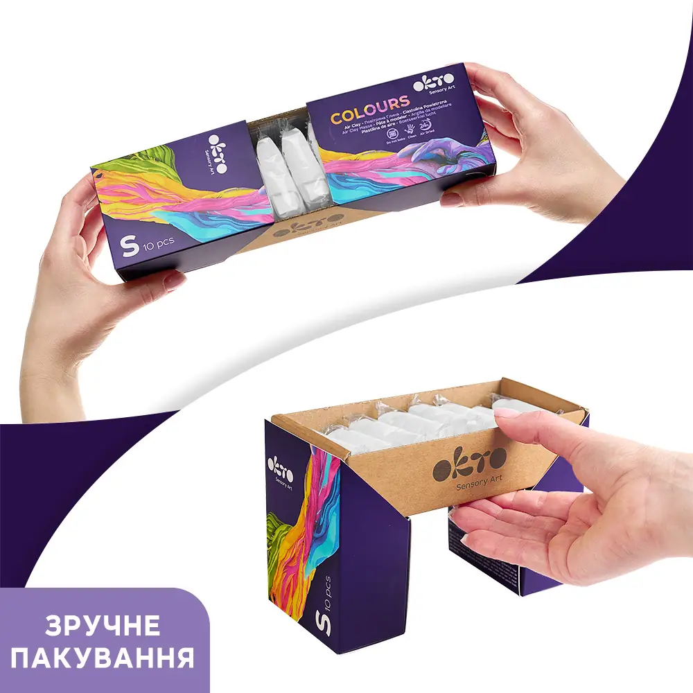 OKTO Colours Air Clay purple (S - size) thumbnail 5