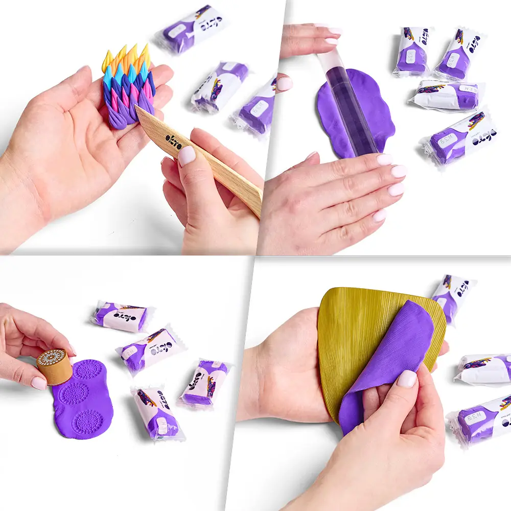 OKTO Colours Air Clay purple (S - size) thumbnail 7